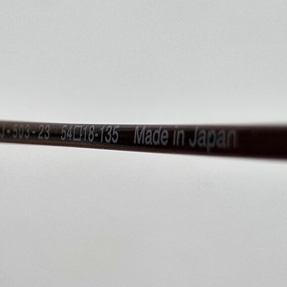 *SOLD* Maui Jim Sport MJ-503-23 Wailea Copper Titanium Rimless Sunglasses FRAME - Picture 9 of 10